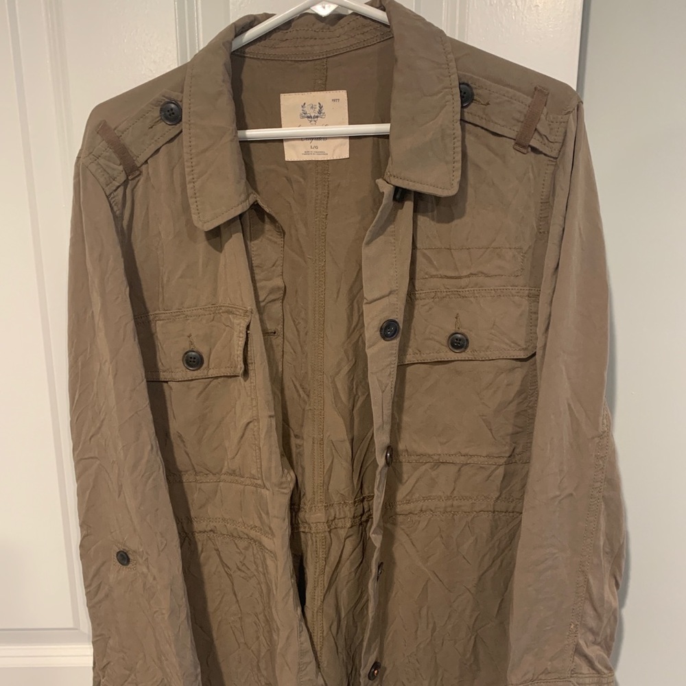 Large American Eagle Shirt Jacket